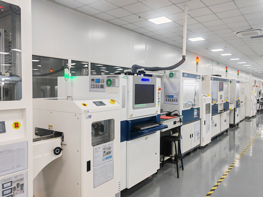 江苏无锡某LED电源厂自动生产车间