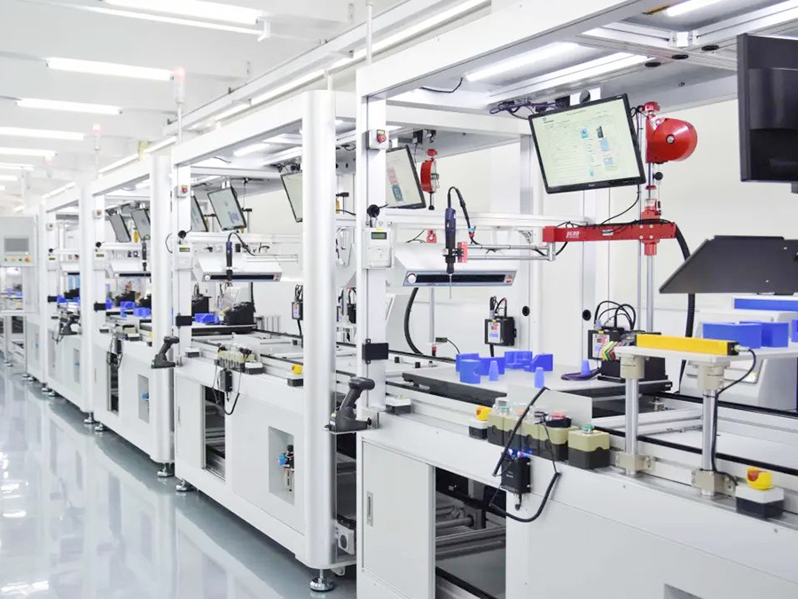 深圳某新能源企业充电枪测试老化生产线